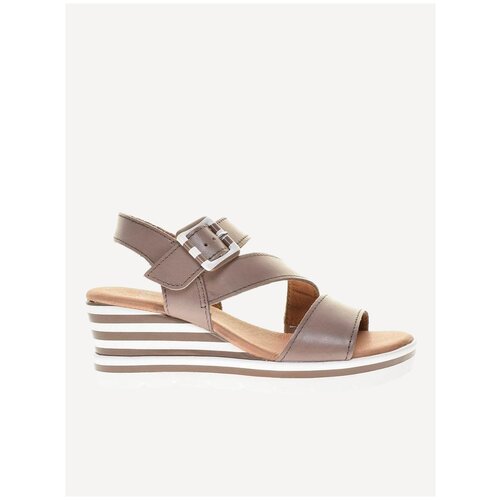 фото Босоножки jana женские летние, размер 40, цвет коричневый, артикул 28310-24-341