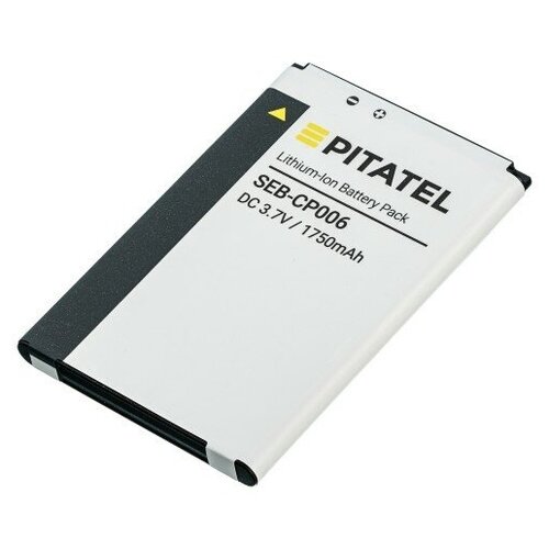 Аккумулятор Pitatel SEB-CP006 для радиотелефона Panasonic KX-PRX110, KX-PRX120 (KX-PRA10) аккумуляторная батарея для радиотелефонов panasonic kx ga stb tc