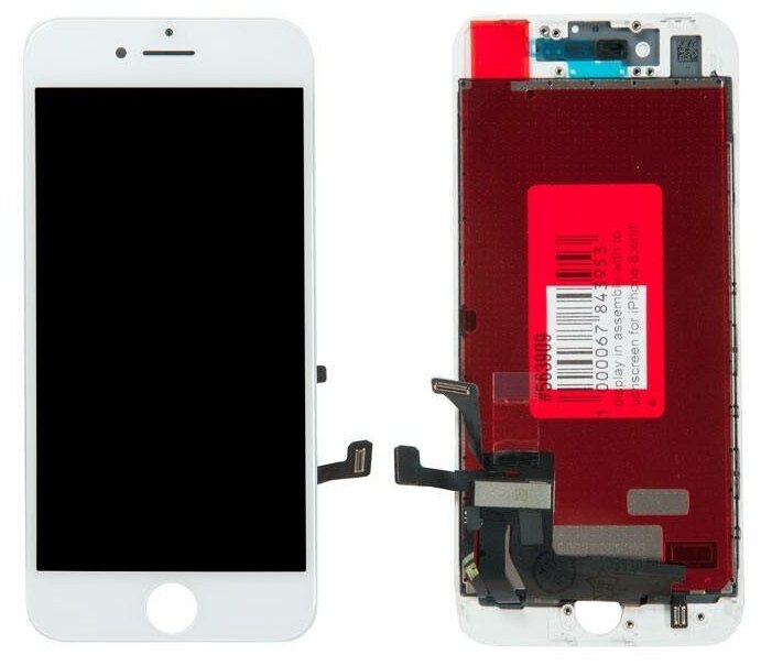 Дисплей в сборе с тачскрином для iPhone 8, SE 2020 Tianma, белый