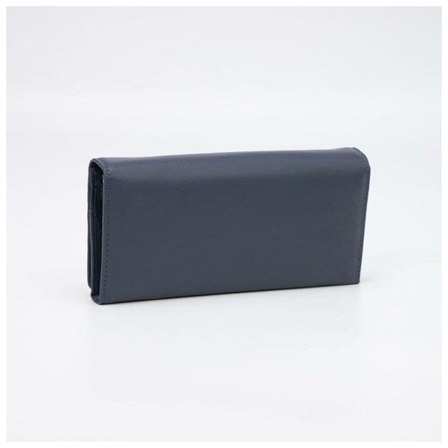 фото Кошелёк на магнитах, цвет синий