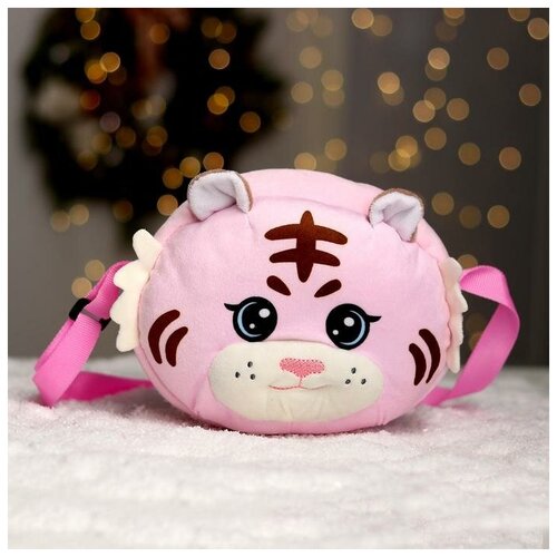 фото Сумка детская "тигрёнок", цвет розовый milo toys