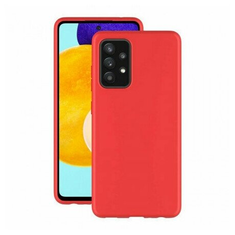 Чехол (клип-кейс) DEPPA Gel Color, для Samsung Galaxy A52, красный [870090]