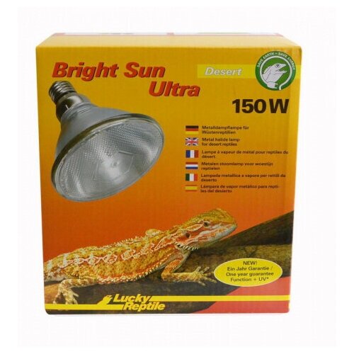 фото Лампа 3 в1 lucky reptile "bright sun uv ultra пустыня 150вт" (германия)