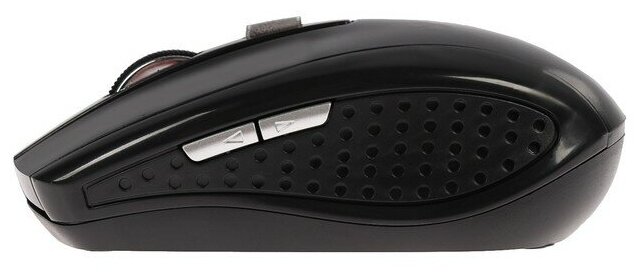 Мышь LuazON MB-11 беспроводная оптическая 3200 dpi от 2 батареек USB чёрная