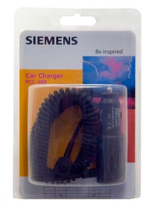 Автомобильное зарядное устройство original для Siemens ECC-500 для S/C/SL/M55/65/SX1