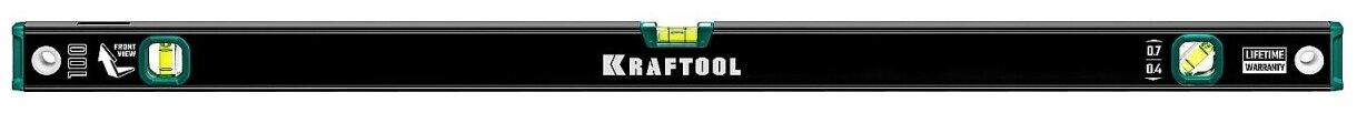 Уровень KRAFTOOL с зеркальным глазком, 1000 мм, арт. 34781-100