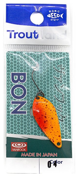 Блесна Troutland BON 2.6 g color # 04 BON26#04