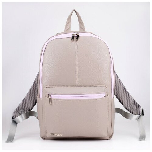фото Textura рюкзак из искусственной кожи textura, 41 х 28 х 10 см, цвет серый