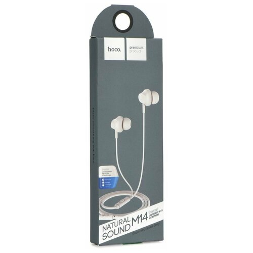 Гарнитура HOCO M14 inital sound белый 37100₽