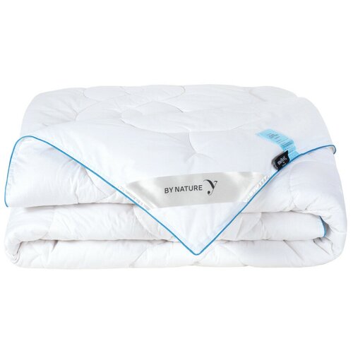 Одеяло 1,5-спальное всесезонное MOYЁ home Pure Cotton, хлопковое волокно, стеганое, 100% хлопок, перкаль, 140х205