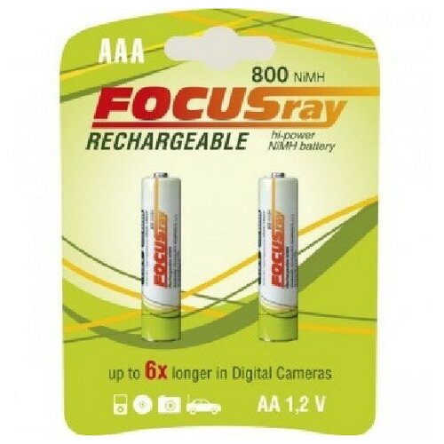 Аккумулятор ААА FOCUSray 800 mAH BL2