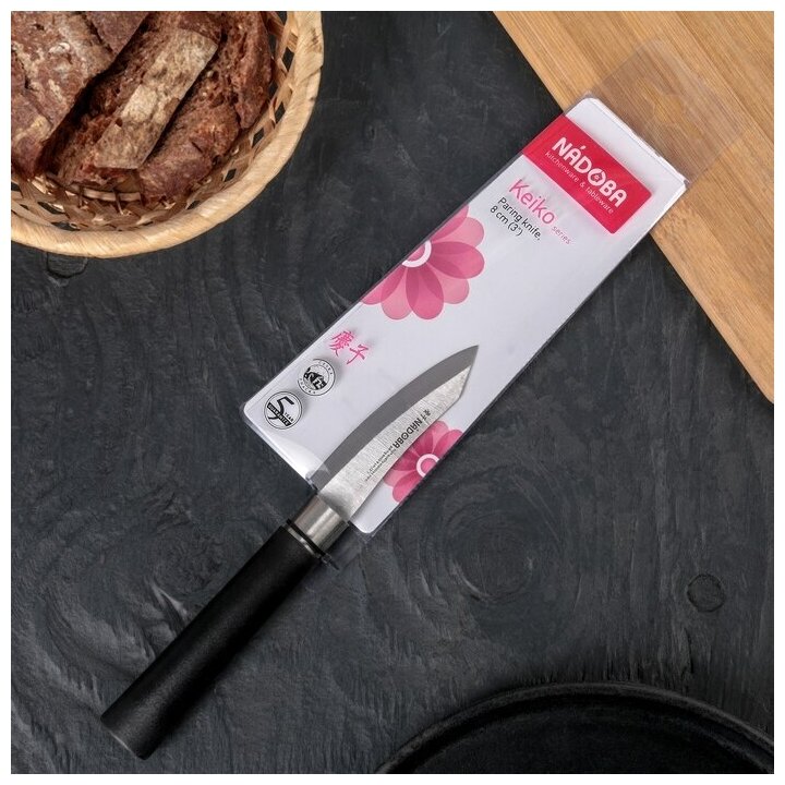 Нож для овощей 8 см Nadoba keiko - фото №2
