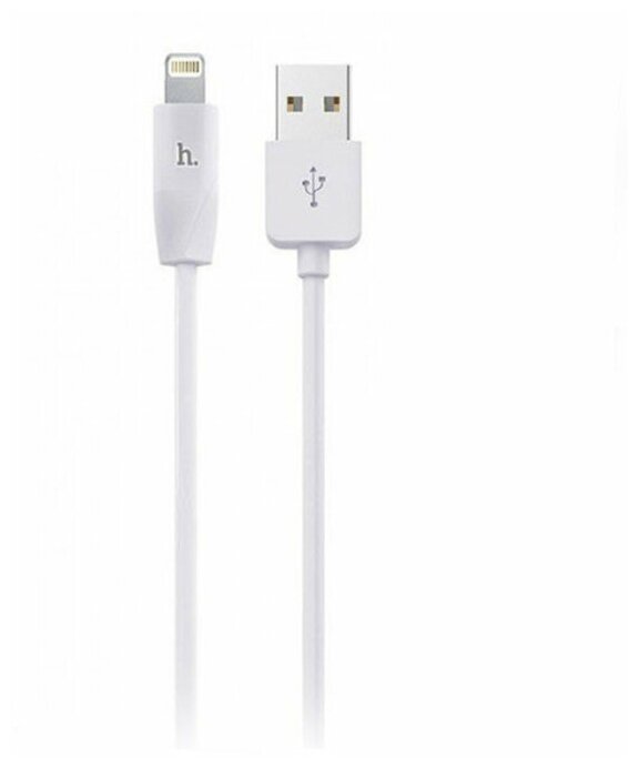Кабель USB Apple iPhone Lightning Hoco X1 (3 м.) белый