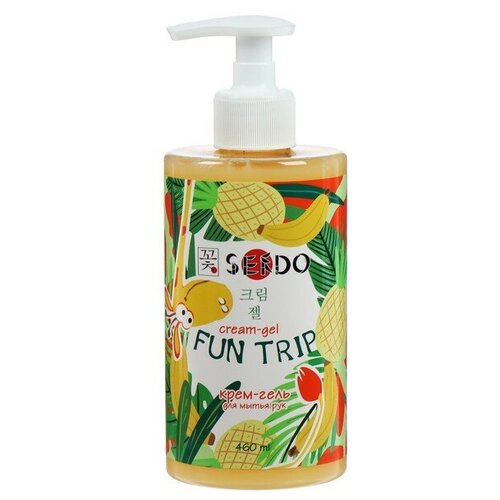 Sendo Крем-гель для мытья рук Sendo «Экзотические фрукты», 460 мл