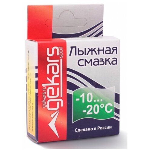 фото Мазь скольжения gekars (парафин) -10/-20