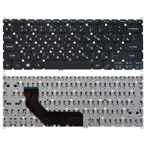 Клавиатура для ноутбука Acer Swift 1 SF113-31 черная 1950₽