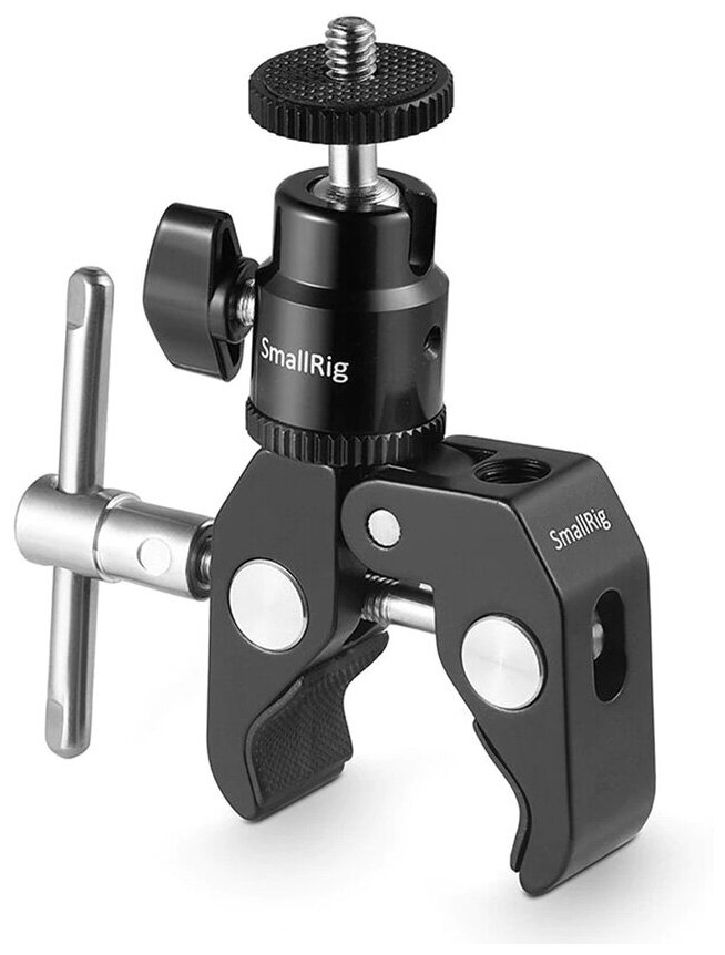 Зажим SmallRig 1124 Clamp Mount с шаровой головкой