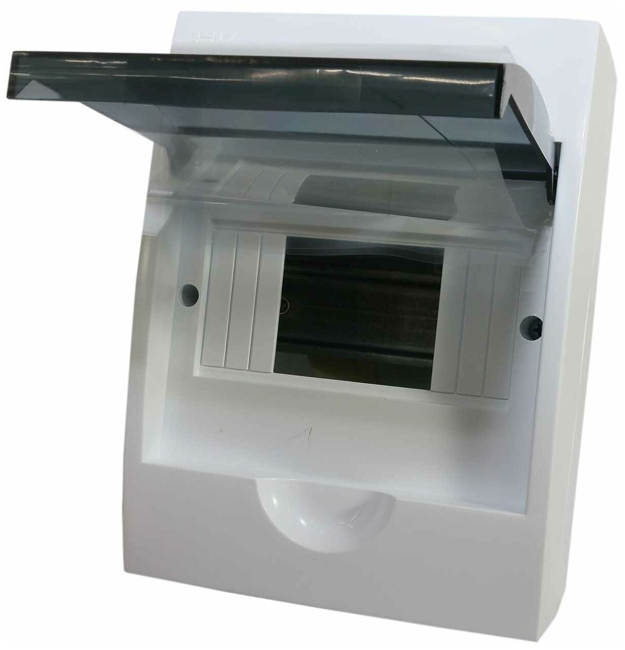 Бокс наружной установки белый на 12 модулей с дверью с клеммником ip41 295х245х115 мм
