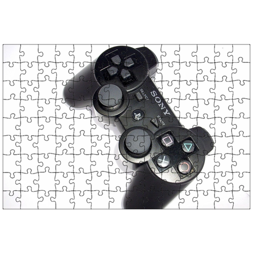 фото Магнитный пазл 27x18см."джойстик, игра, компьютер" на холодильник lotsprints