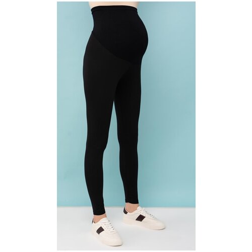 фото Леггинсы i love mum, размер 46 / l, черный