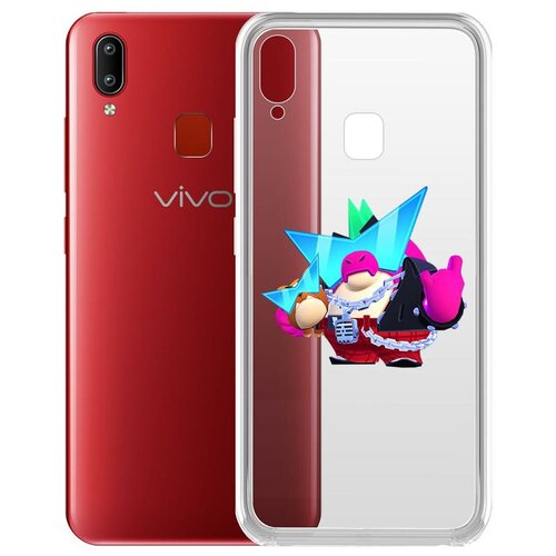 Чехол-накладка Clear Case Brawl Stars-Плохиш Базз для Vivo Y91/Y91i/Y93/Y95 чехол накладка clear case brawl stars плохиш базз для xiaomi redmi 9a