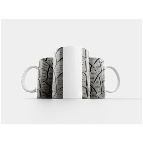 фото Кружка "зимняя шина, профиль, ступать" 320 мл lotsprints
