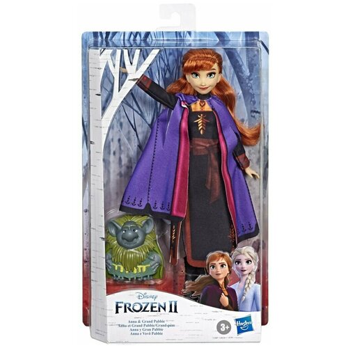 Disney Кукла Frozen 2 Холодное сердце Анна с троллем E8762/E8751 фигурка hasbro холодное сердце 2 анна 17 см