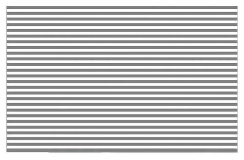 Термосалфетка ПВХ 26х41см «Полосы» прозрачный (Россия). В наборе 10 шт.