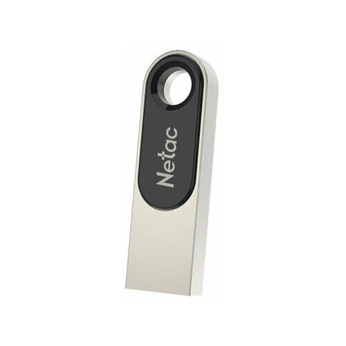 Флеш-диск 64 GB NETAC U278 USB 2.0 металлический корпус серебристый/черный, 2 шт флеш диск unitype 64 gb 2 шт