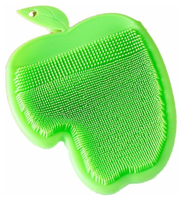 фото Многофункциональная рукавица для кухни с щетинками, силиконовая, термостойкая, для мытья посуды, 16х13х2 см