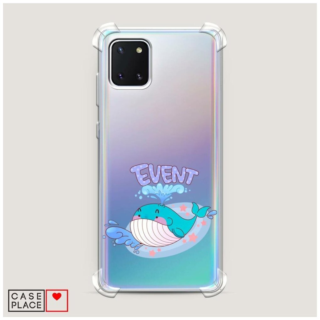 Противоударный силиконовый чехол "Event кит" на Samsung Galaxy Note 10 Lite / Самсунг Гэлакси Нот 10 Лайт