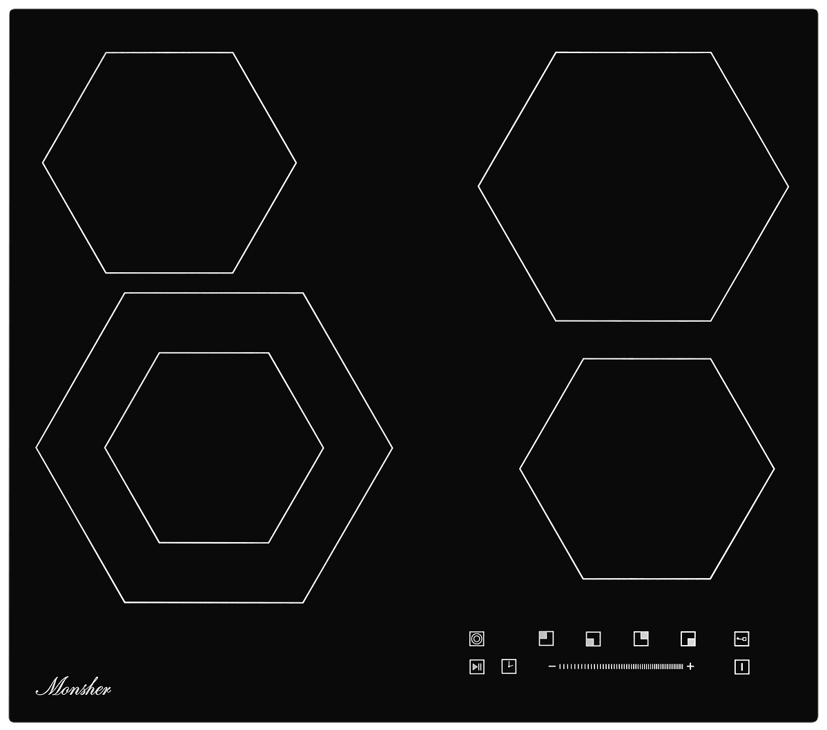 Варочная поверхность электрическая MONSHER MHE 6012
