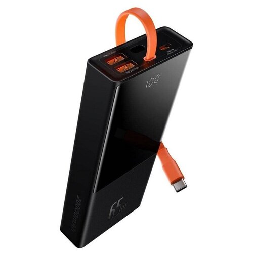 Внешний аккумулятор повербанк Baseus Elf Digital Display Fast Charging Power Bank 20000mAh 65W