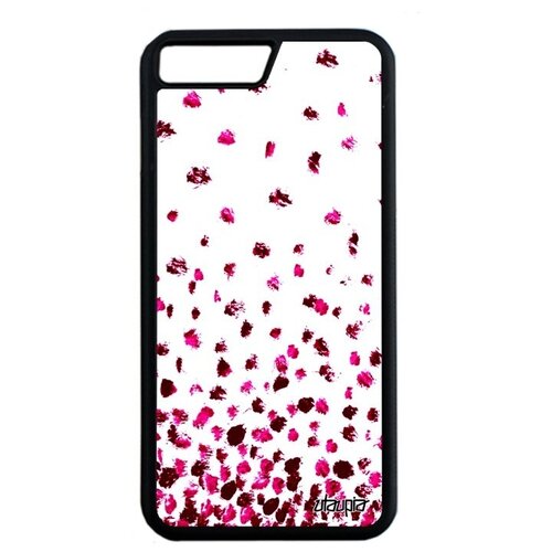 фото Защитный чехол на смартфон // iphone 7 plus // "снег" узор дождь, utaupia, белый