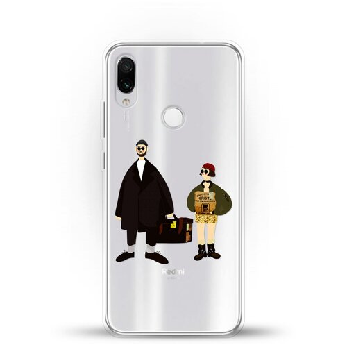 фото Силиконовый чехол матильда и леон на xiaomi redmi note 7 pro andy & paul