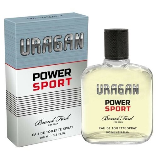 Туалетная вода мужская Uragan Power Sport, 100 мл (по мотивам Allure Homme Sport (Chanel) туалетная вода мужская classic classic sport 100 мл neoline 7096583