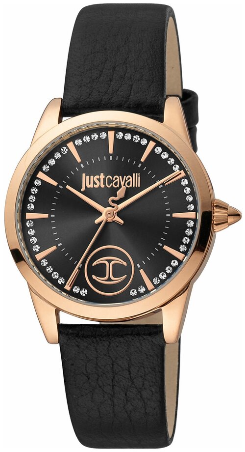 Наручные часы Just Cavalli JC1L087L0235, розовый, черный