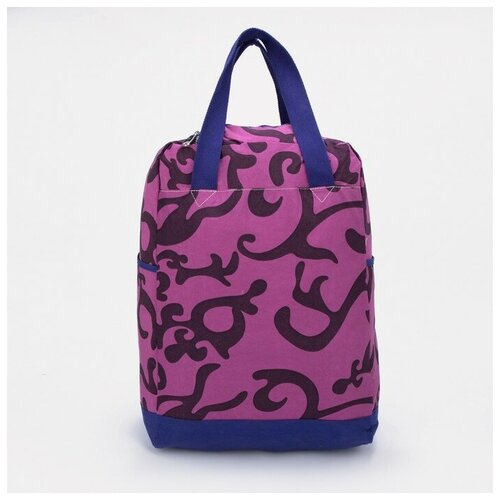 фото Пк кидс тойз дв сумка дорожная на молнии, отдел для обуви, наружный карман, цвет фиолетовый