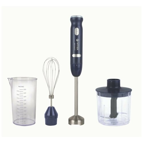 Блендер Vitek VT-8537 погружной фиолетовый 430000₽