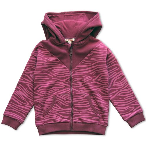 фото Толстовки для девочек dpam, размер 4a, цвет баклажан