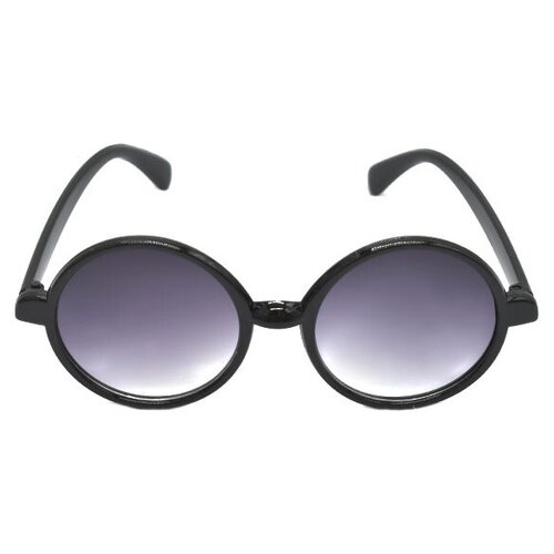 фото Солнцезащитные очки , круглые, оправа: пластик, для девочек, черный мир оптики