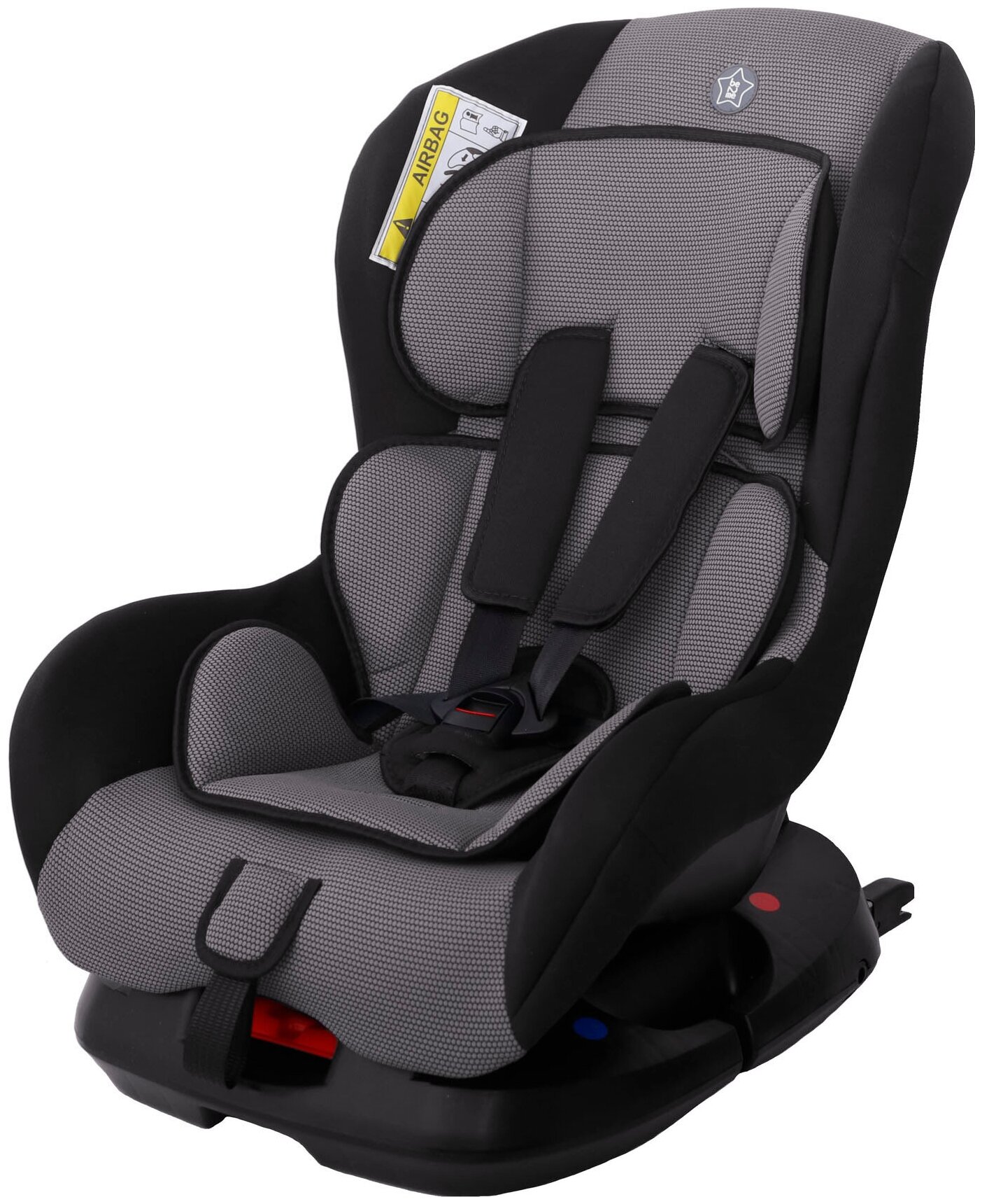 Автокресло Be2Me «Grace Isofix» 0-18 кг серый черный