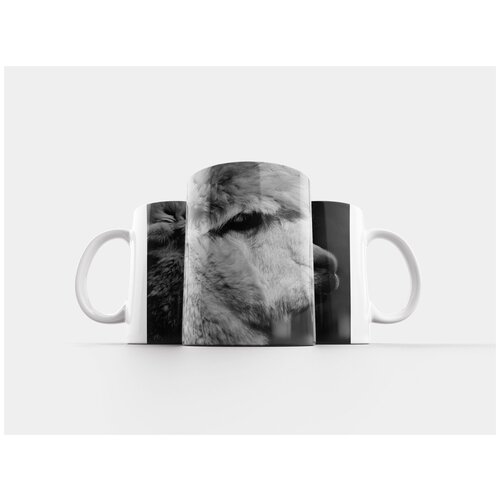 фото Кружка "альпака, животное, шерсть" 320 мл lotsprints