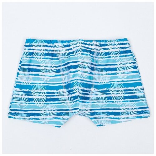 Плавки купальные для мальчика цвет бирюзовый рост 104 см 3630₽