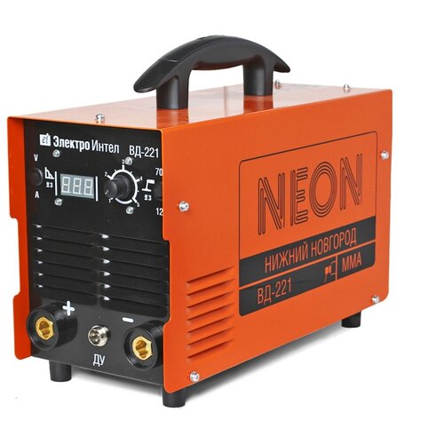 Инверторный сварочный аппарат NEON ВД-221 + электроды д. 2.5мм 1кг