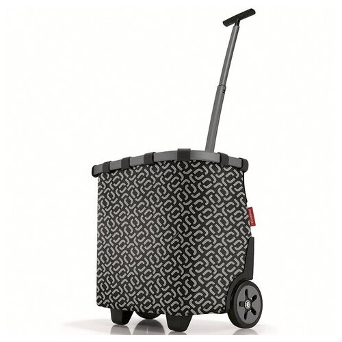 фото Сумка-тележка reisenthel carrycruiser signature black oe7054 420х320х475 черный/серый