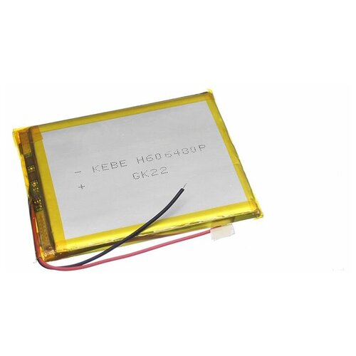 Аккумулятор 3.7V 3.8Ah Li-Po 606480