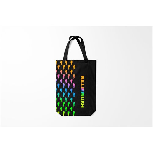 фото Сумка-шоппер / 31х42 см / разная музыка / billie eilish билли айлиш z burnettie