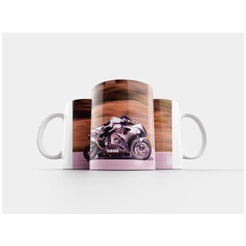 фото Кружка "мотоциклист, мотоцикл, запустить" 320 мл lotsprints