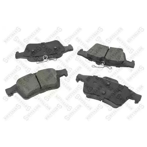 STELLOX 000081BSX 000 081B-SX_колодки дисковые задние с антискрип. пл.\ Ford Focus II/C-Max, Mazda 3 1.4-2.4/2.0D 03